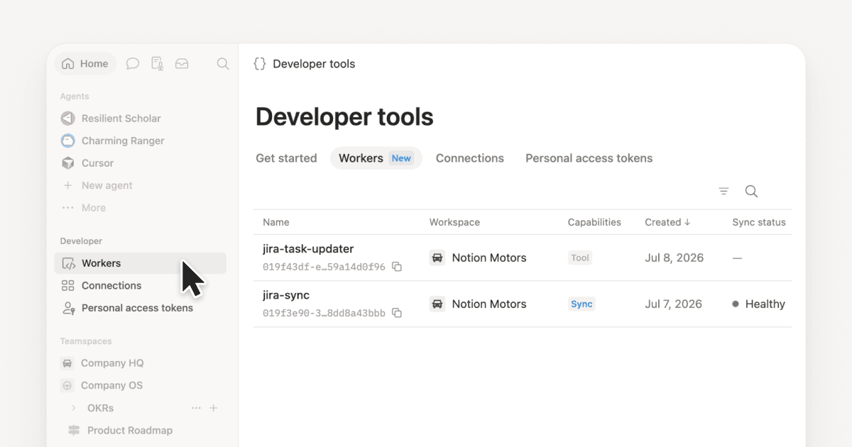 Your Developer Portal, now in the sidebar